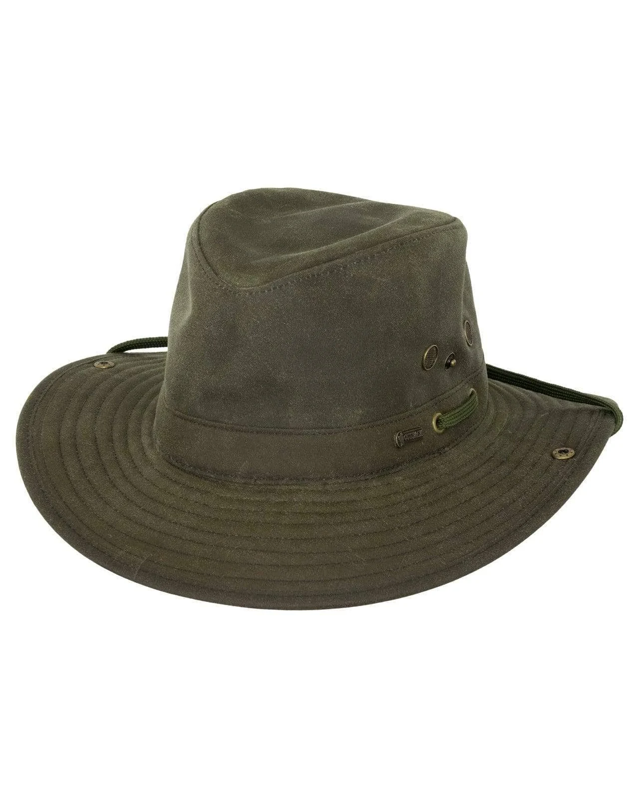 Outback Trading River Guide Oilskin Hat Men's