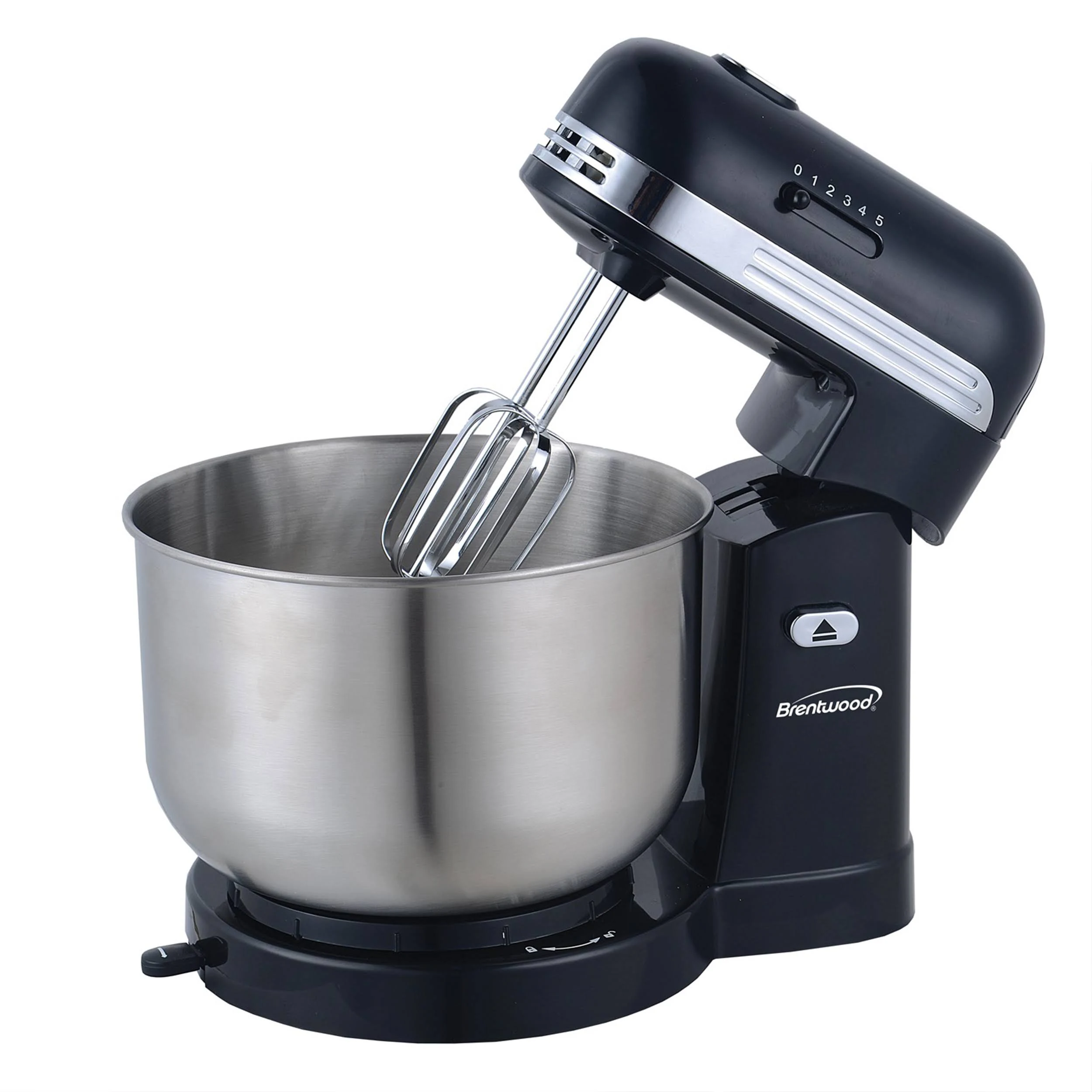 Brentwood Appliances Sm-1162bk 5-Speed Stand Mixer with 3-Quart Stainless Steel ...