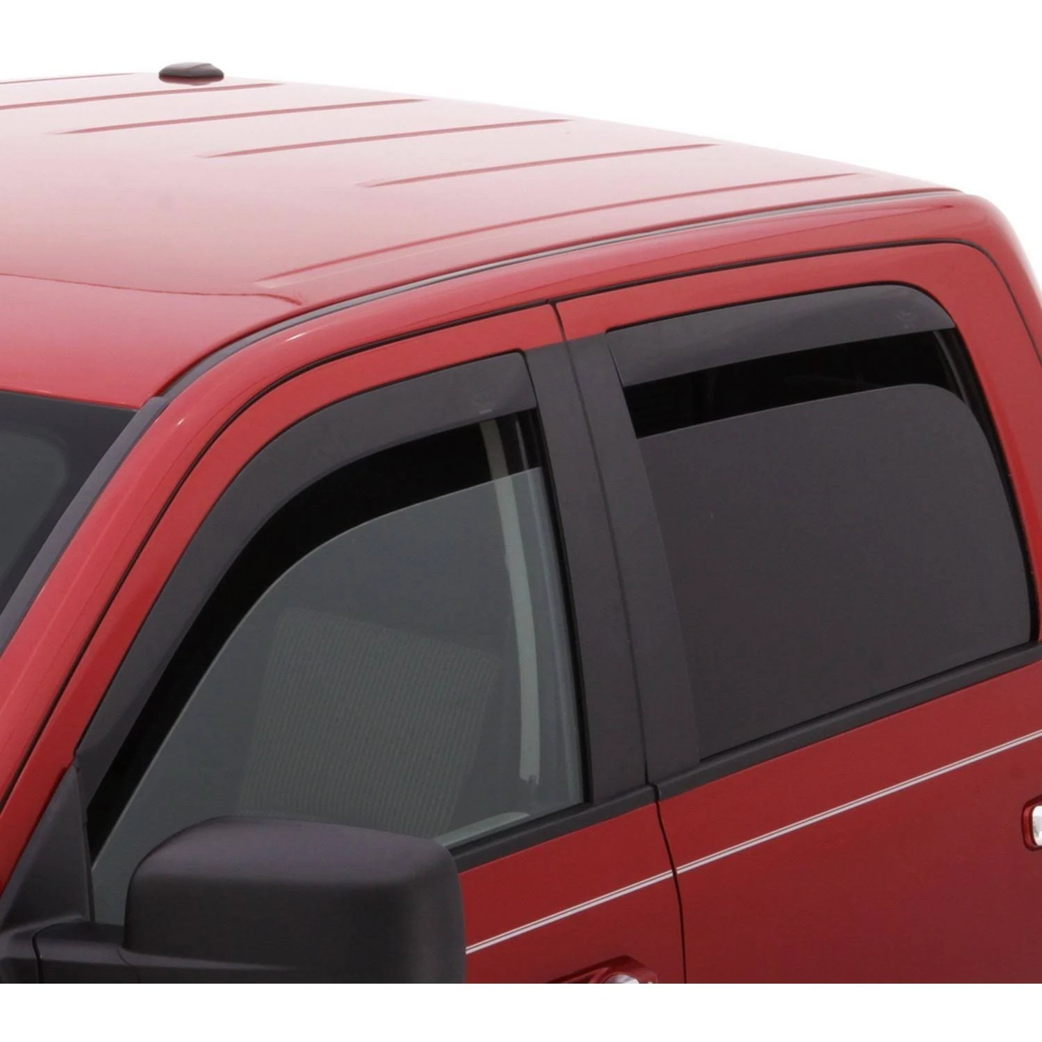 Auto Ventshade 894027 Low Profile Dark Smoke Ventvisor Side Window Deflector 4-Piece Set For 2010-2022 Toyota 4Runner