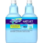 Swiffer WetJet Multi-Purpose Floor Cleaner Solution Refill, Open Window Fresh Scent, 1.25 Liter (Pack of 2)