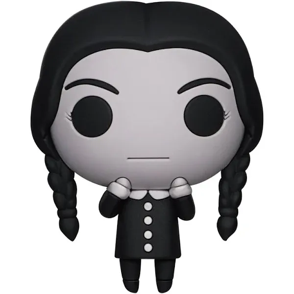 The Addams Family Wednesday Addams 3D Foam Magnet