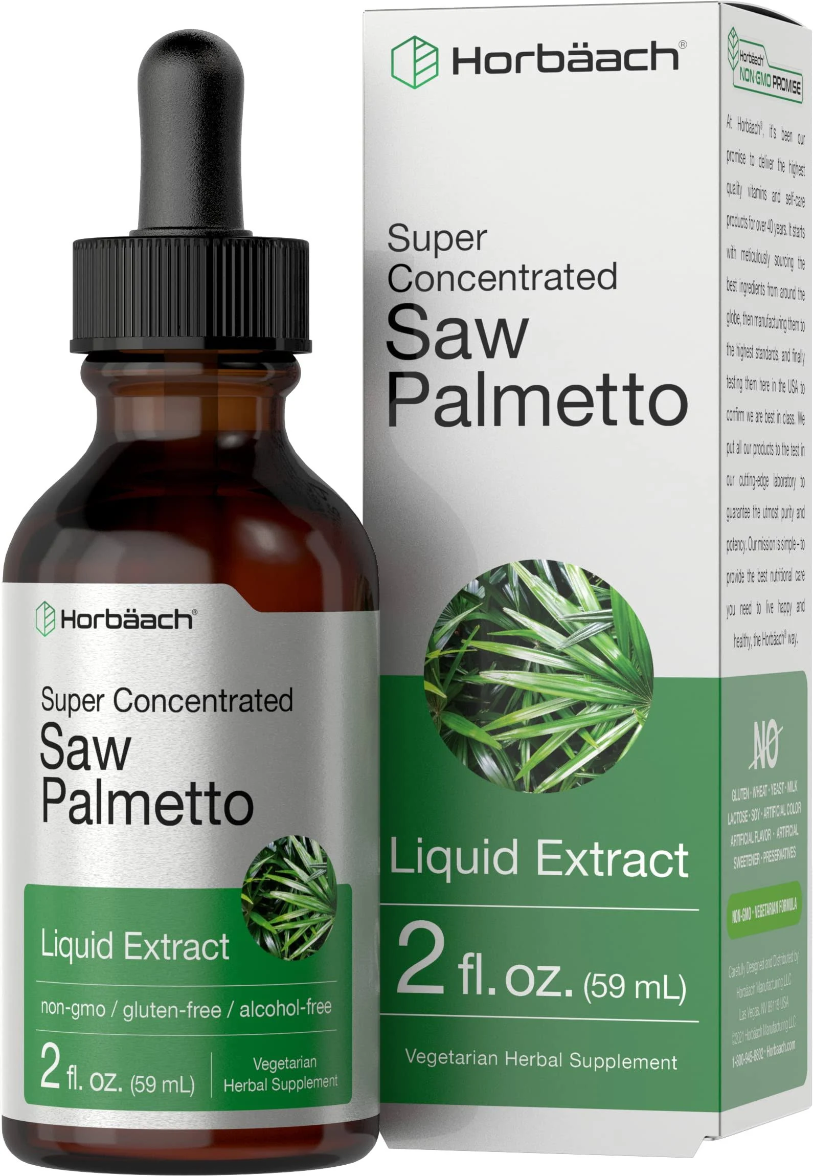 Saw Palmetto Extract | 2oz Liquid