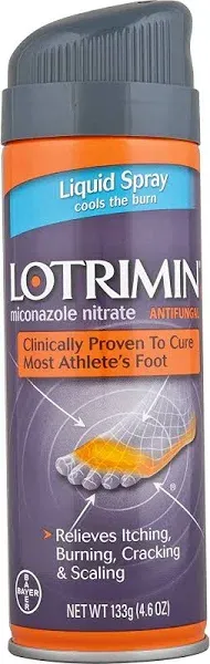 Lotrimin AF Antifungal Powder Spray, 4.6 oz