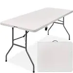 6 Foot Folding Indoor Outdoor Picnic Party Dining Camp Tables Table