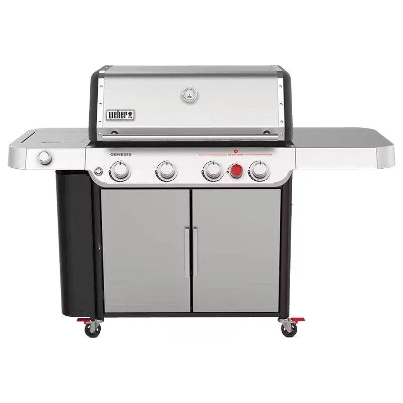 Weber Genesis S-435 4 Burner Liquid Propane Grill Stainless Steel