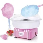 Nostalgia Pcm205pk Hard & Sugar Free Candy Cotton Candy Maker, Pink