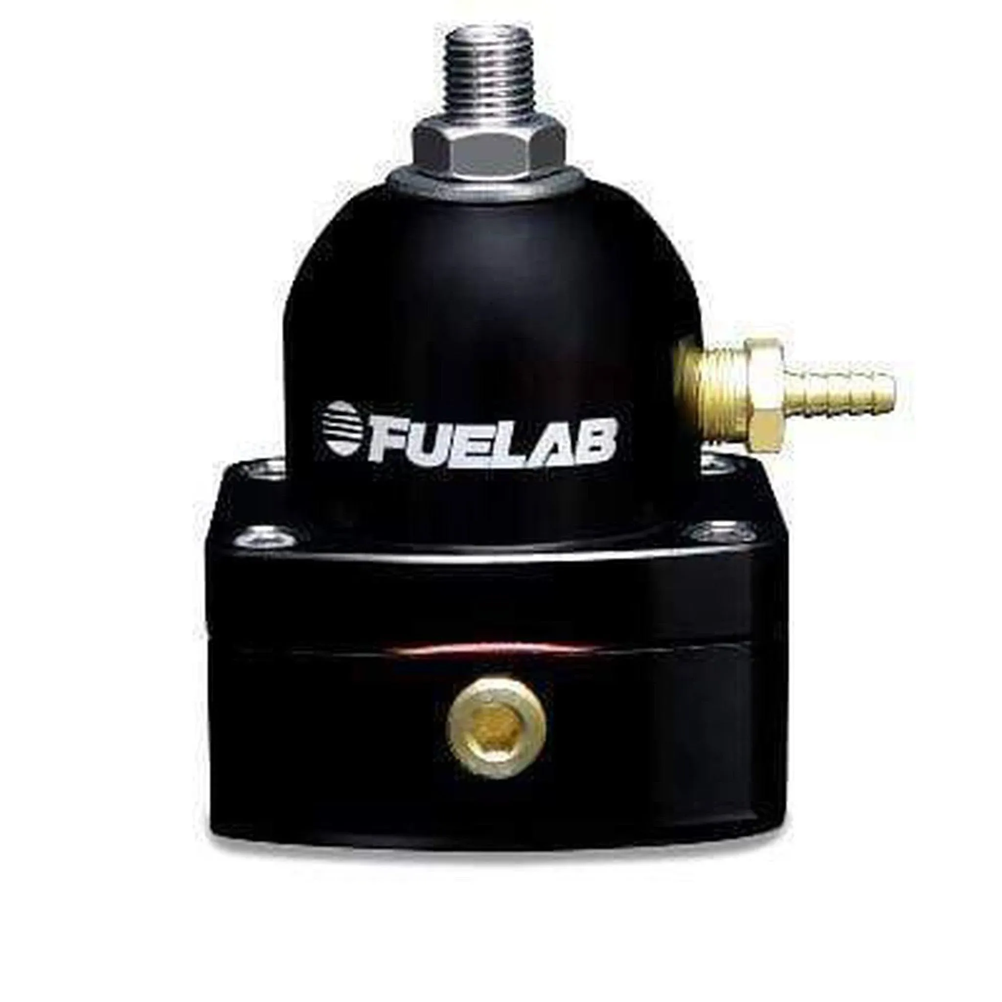 Fuelab 535 EFI Adjustable Mini FPR 25-90 PSI (2) -6AN In (1) -6AN Return - Black - 53501-1