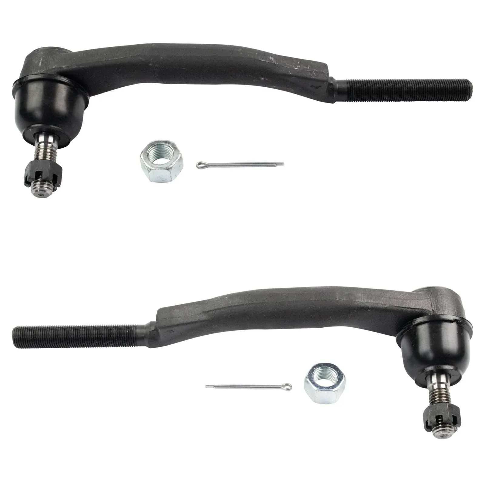 TRQ® PSA54796 - Front Driver and Passenger Side Outer Steering Tie Rod End Kit