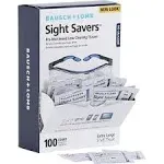 Bausch & Lomb Sight Savers Premoistened Lens Cleaning Tissues, 100