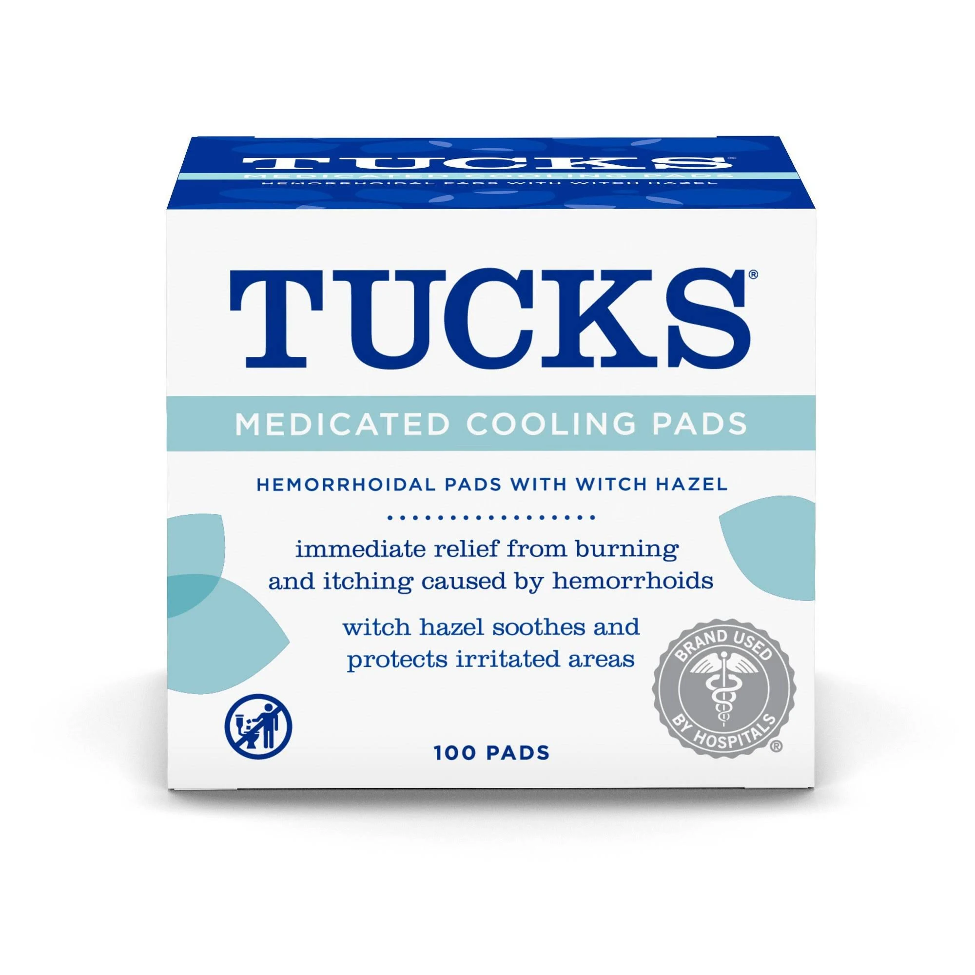 Tucks, Medicated Cooling Pads - 100