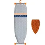 Ironing Board Compact Patented Board Extra Thick Padded Cover Height Adjustable