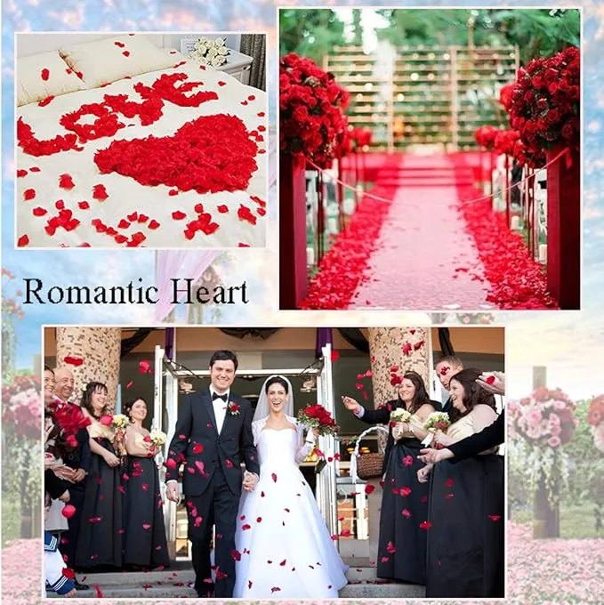 Grunyia Heart Confetti Decoration - Romantic Decor for Valentine's Day,Mother's Day,Birthday,Anniversary,Thanksgiving,Christmas,New Year (400PCS Mix)