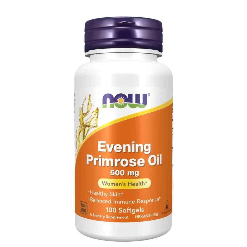 NOW- Evening Primrose Oil 500 mg 100 Softgels