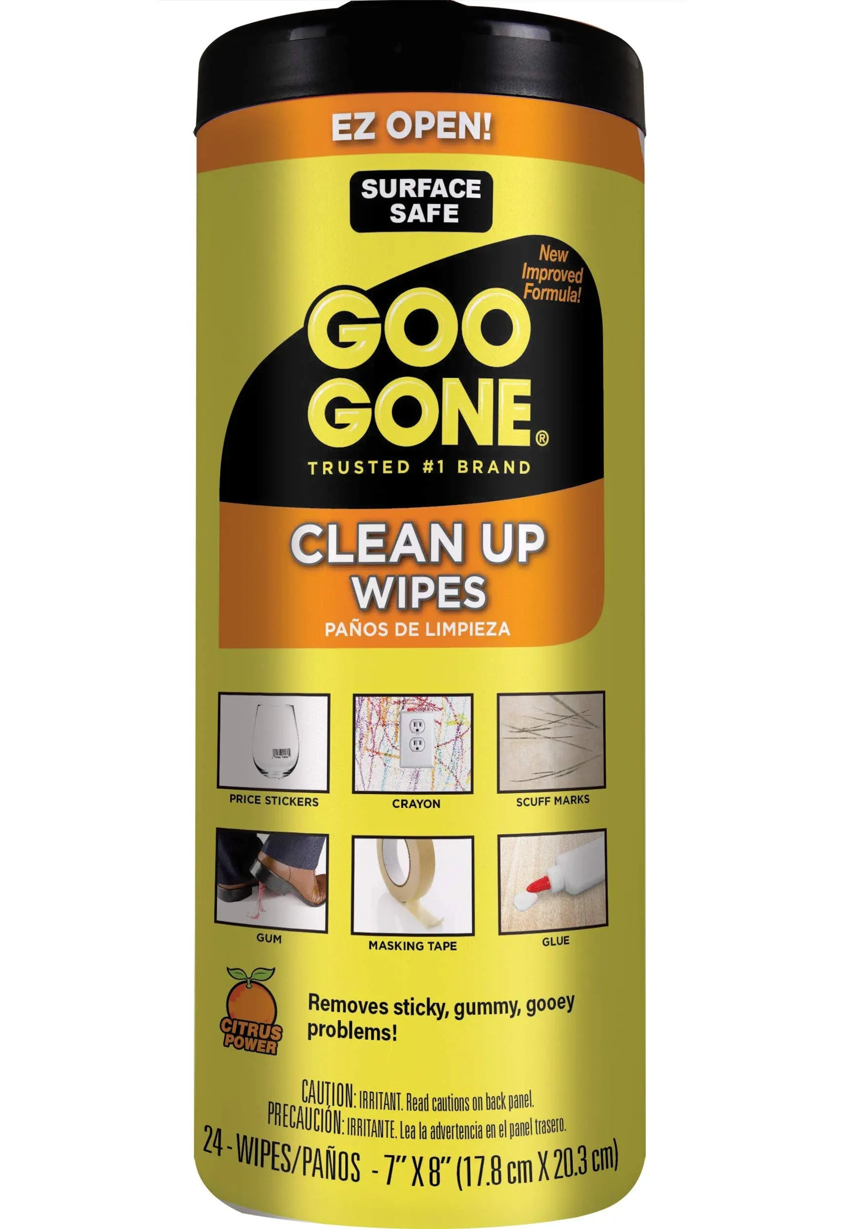 Goo Gone Tough Task Wipes