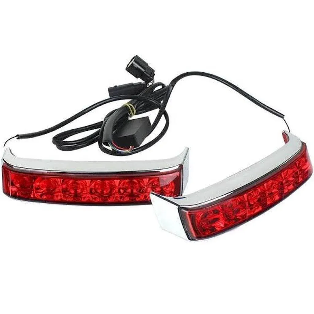 Eagle Lights LED Saddle Bag Run/Brake/Turn Lights for &#039;14 - &#039;20 Harley Touring 