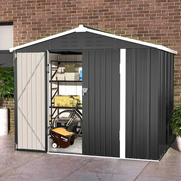 UDPatio 8-ft x 6-ft Metal Shed