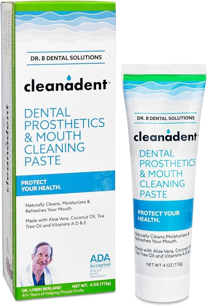 Dr. B Dental Solutions Cleanadent Denture and Gum Toothpaste