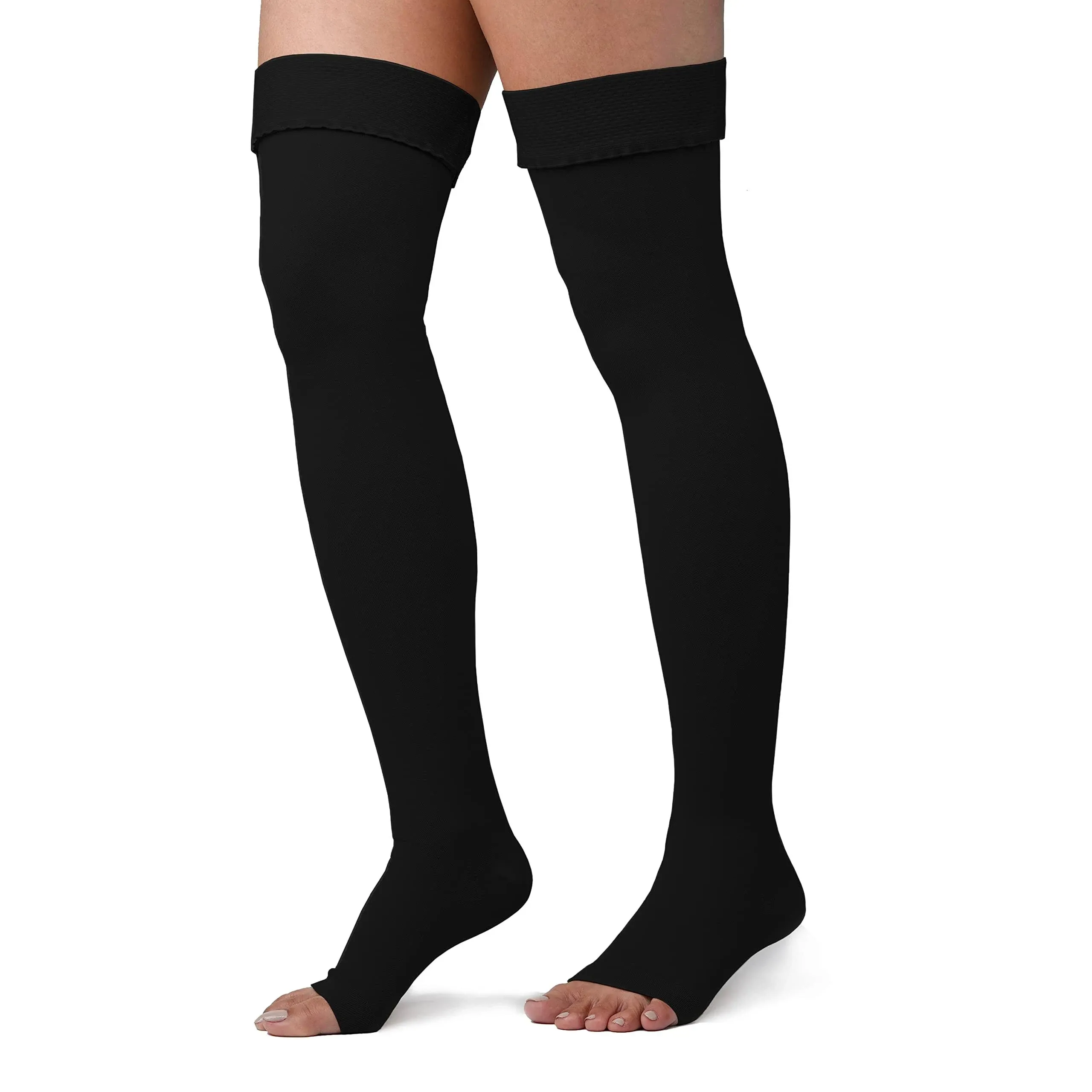 Thigh High Compression Stockings (20-30mmHg)