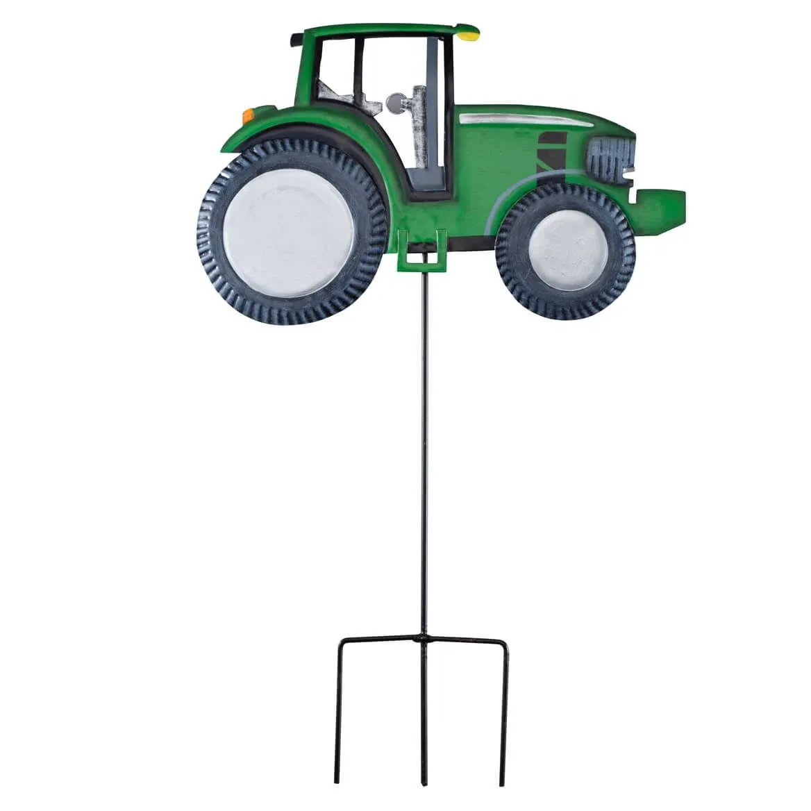 Solar Metal Tractor Yard Stake by Fox River Creations&#x2122;