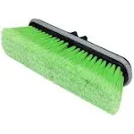 CARCAREZ 10" Flow-Thru Car Washing Brush Head, Green