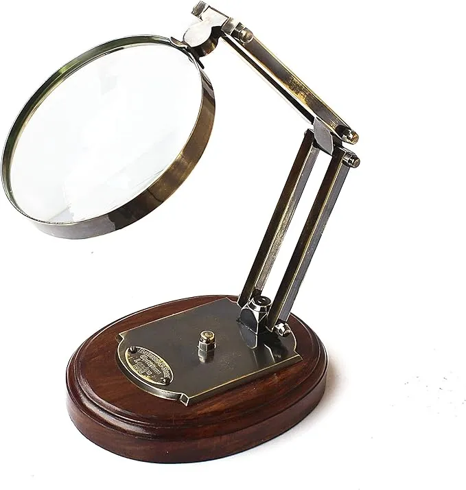 collectiblesBuy Vintage Desktop Accessory Antique Magnifier Barraud & Sons London ...