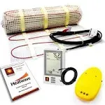 50 Sqft Electric Floor Heating System with Required GFCI Programmable Thermostat 120V