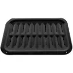 Certified Appliance Accessories Heavy-Duty Porcelain Broiler Pan & Grill Set