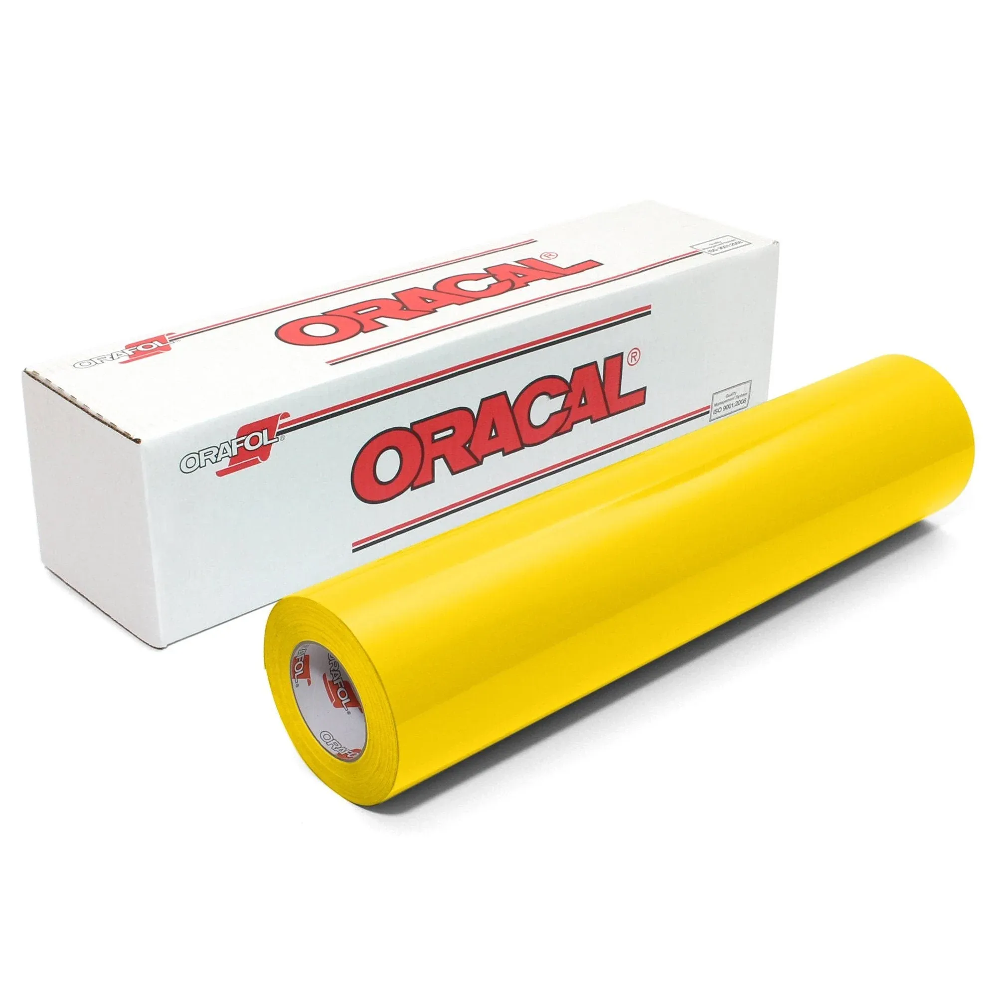 Oracal 651 Glossy Vinyl Rolls - Light Yellow, Size: 12 inch x 6 Foot