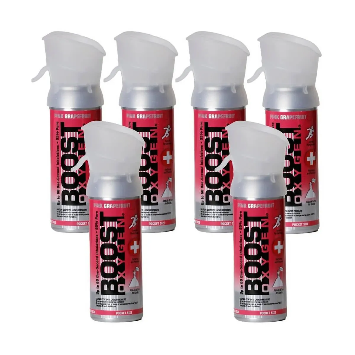 Boost Oxygen Pink Grapefruit Pocket Size 3 Liters