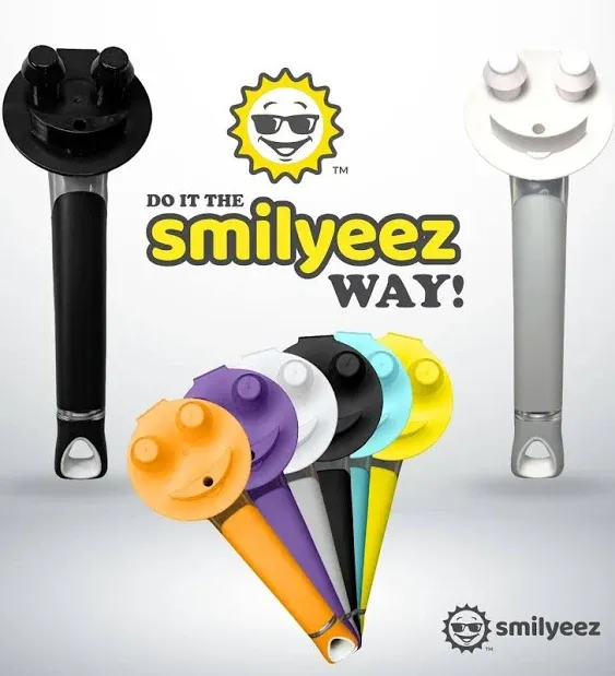 The Original Smiling Sponge Handle Soap Dispensing Handle by Smilyeez for The Smiling Sponge (Purple)