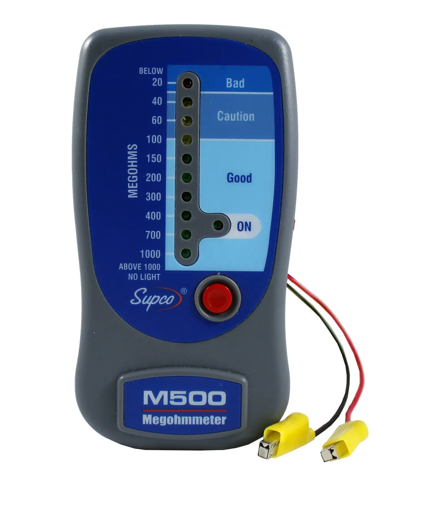 Supco M500 Insulation Tester/ Electronic Megohmmeter