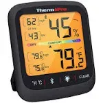 ThermoPro Bluetooth Hygrometer Thermometer, 260FT Wireless Remote and Humidity