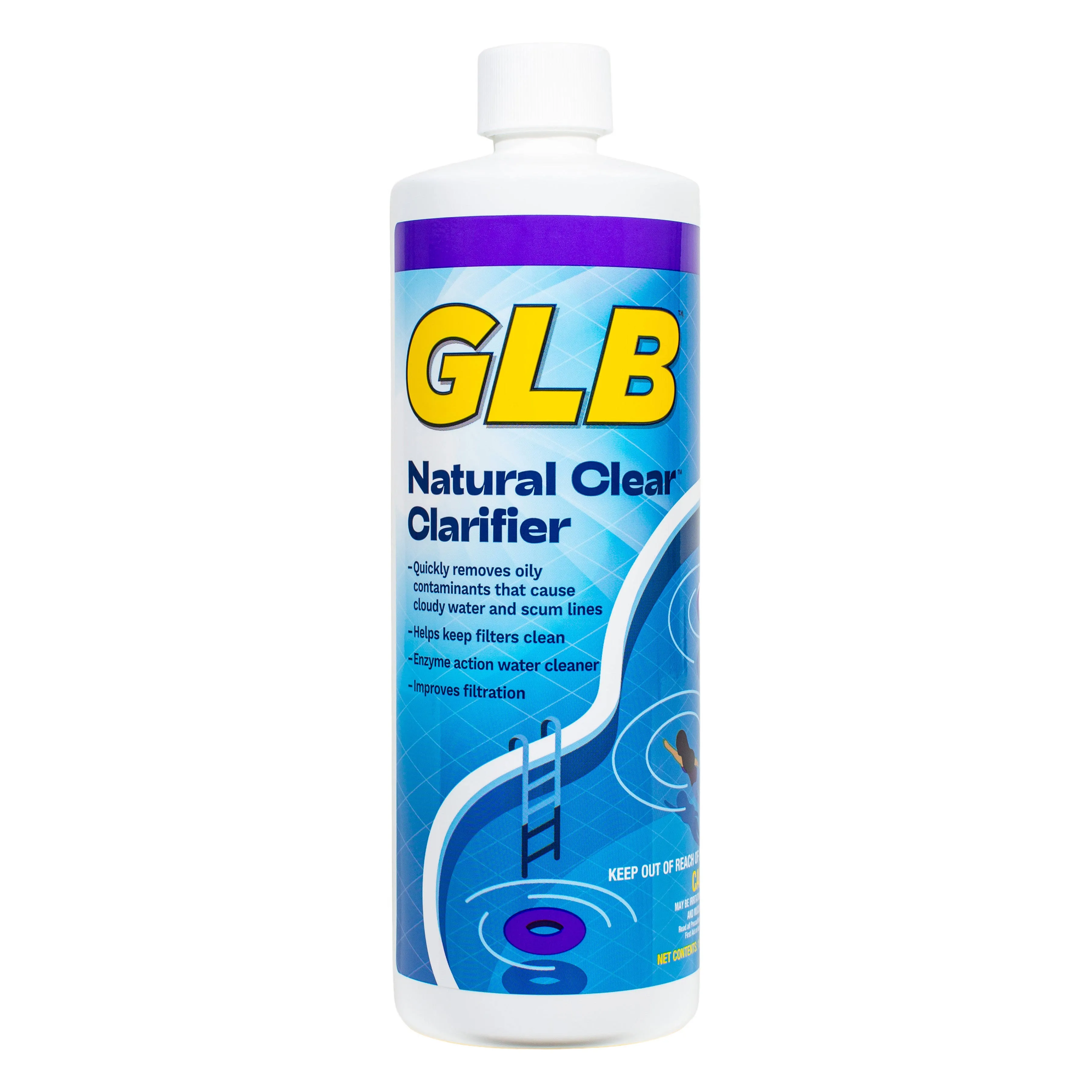 GLB Natural Clear Enzyme Clarifier - 1 qt