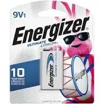 Energizer 9V Ultimate Lithium Battery