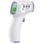 Homedics No Contact Infrared Digital Thermometer for Body, Food, Liquid, and Room