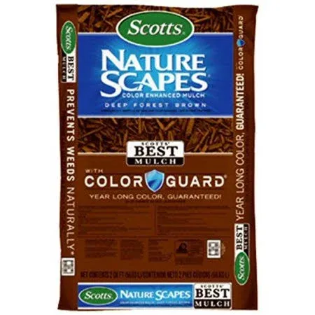 Scotts Nature Scapes Color Enhanced Deep Forest Brown Mulch