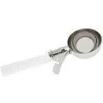 Winco Ice Cream Disher with White Handle, Size 6