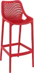 Compamia Air Bar Stool Set Of 2, Red