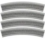 "Lionel HO RTR 20'' Radius MagneLock Track/4pk"