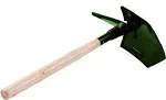 Red Rock Gear Folding Shovel with Pick Green