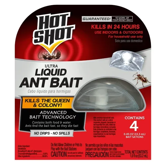 HG-95762 1 oz.  Ultra Liquid Ant Bait- 4 Count