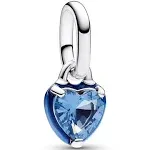 Pandora ME Blaues Chakra-Herz Mini-Charm-Anhänger 793042C02 Colgante