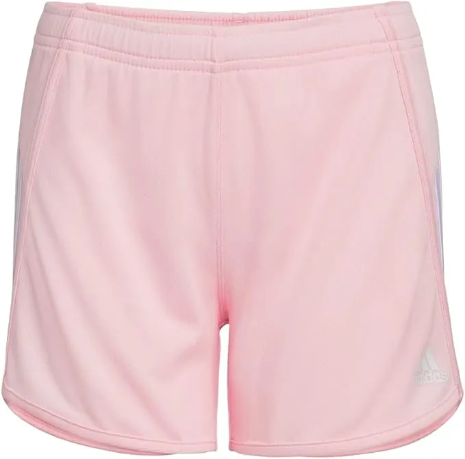 adidas Stretch Athletic Shorts, Big Girl&#039;s Size XL(16), Pink NEW MSRP $25