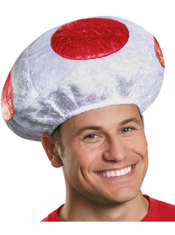 Super Mario Bros. Red Mushroom Hat