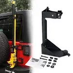 MOTLTECH High Lift Jack Mount Bracket for Jeep Wrangler JK 2007-2018)