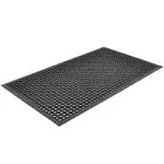 Notrax T30S0035BL Apex Competitor Anti-Fatigue Floor Mat - 3' x 5', Rubber, Black