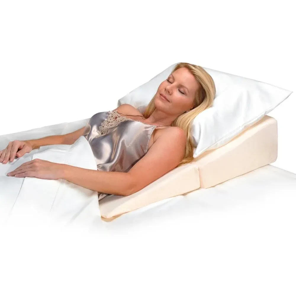 Contour Folding Bed Wedge (12X24X24) Provides Gradual Support for Acid Reflux Products