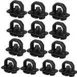 13Pcs Truck Bed Side Wall Tie Down Anchors Compatible with 07-22 Chevy Silverado/GMC Sierra,15-22 Chevy Colorado/GMC Canyon