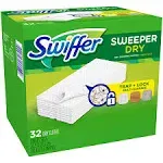 Swiffer Sweeper Dry Sweeping Pad, Multi-Surface Refills for Dusters Floor Mop - Lavender - 32ct