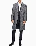 Calvin Klein Men's Mayden Slim-Fit Wool Blend Overcoat